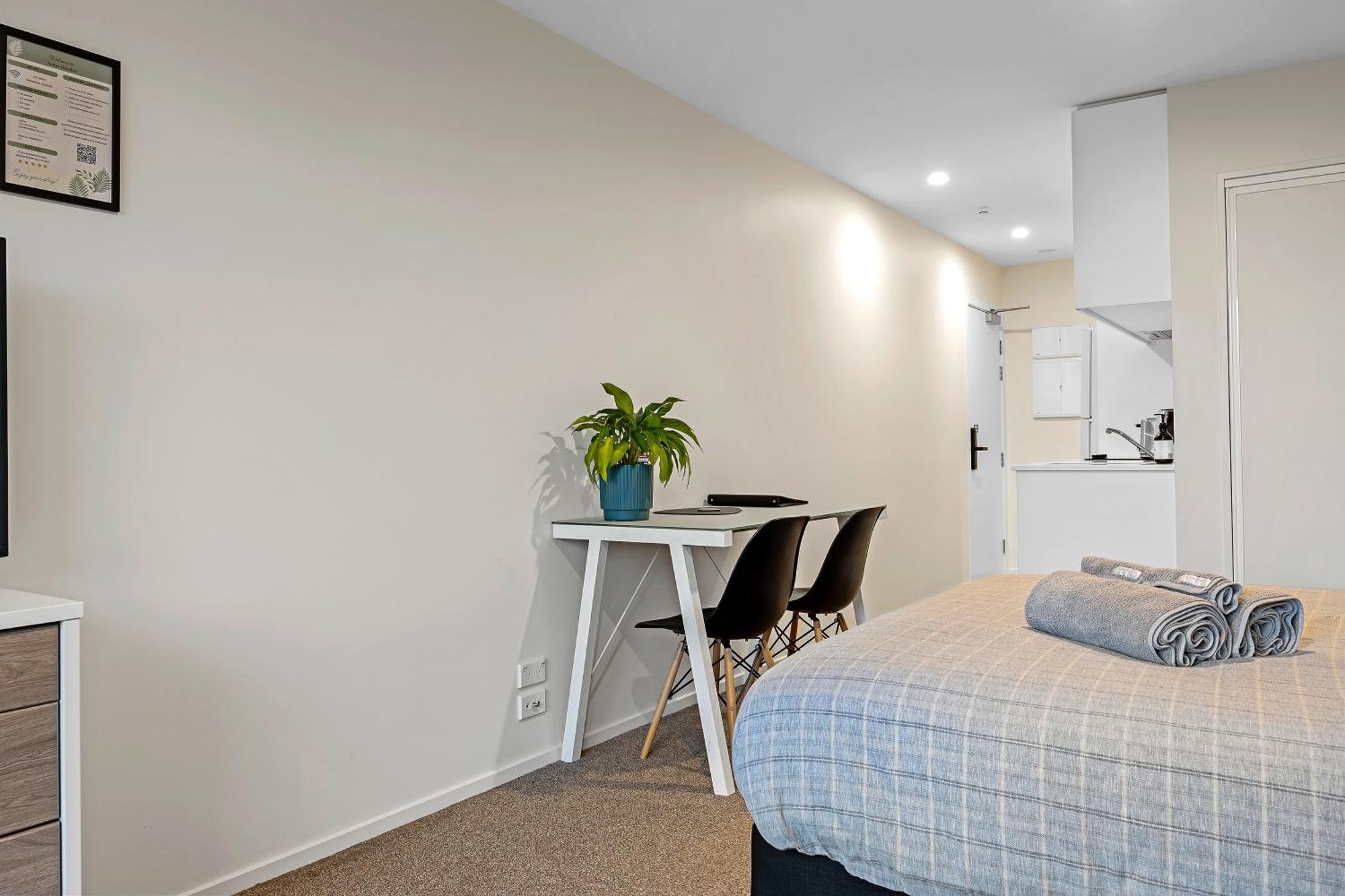 Citypad Studio Apartment Christchurch Exteriör bild